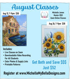 Online Zoom Monthly Classes Bundle - August 2025