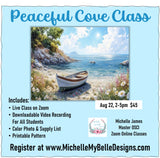 Peaceful Cove Online Class - August 22, 2026