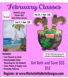 Online Zoom Monthly Classes Bundle - February 2025