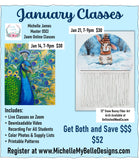 Online Zoom Monthly Classes Bundle - January 2025