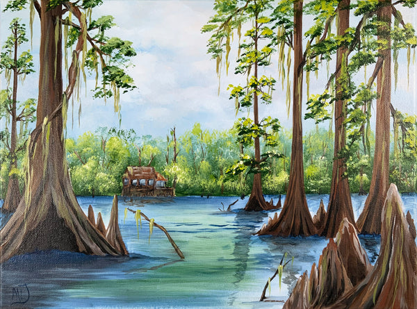 Video - Spring Cypress Swamp Landscape