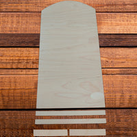 Surface - wood window set